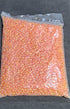 Orange Colour Bulk Pack Plastic Beads